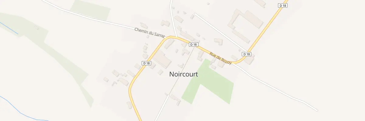 Plan du 24 Rue de Rozoy à Noircourt