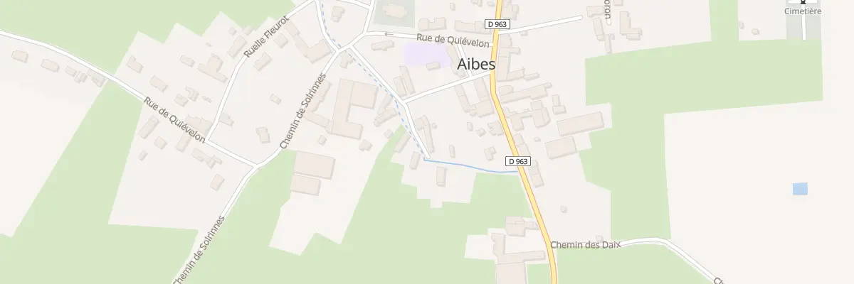 Plan du 5 Rue de la Fontaine à Aibes