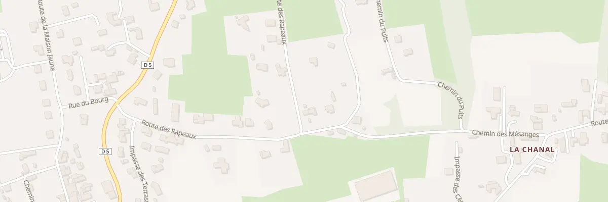 Plan du 344 Rte des Rapeaux à Saint-Étienne-le-Molard