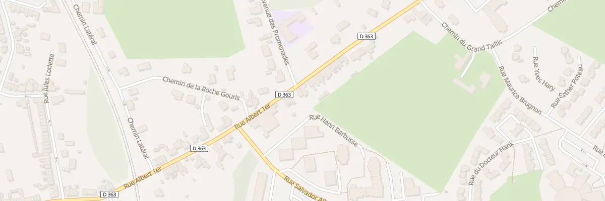 Plan du 76 Rue Albert 1er à Hirson