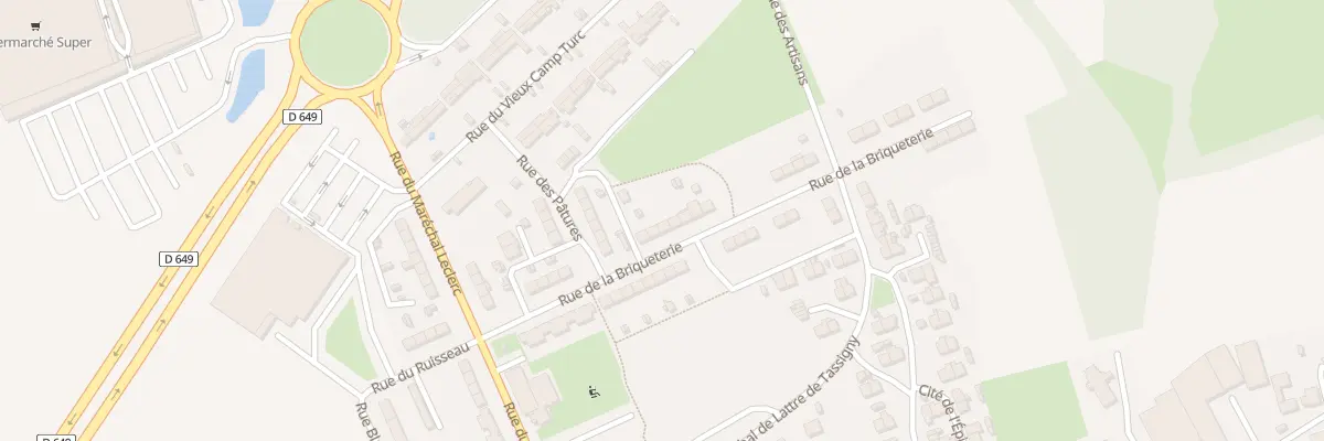 Plan du 148 Rue Briqueterie à Jeumont