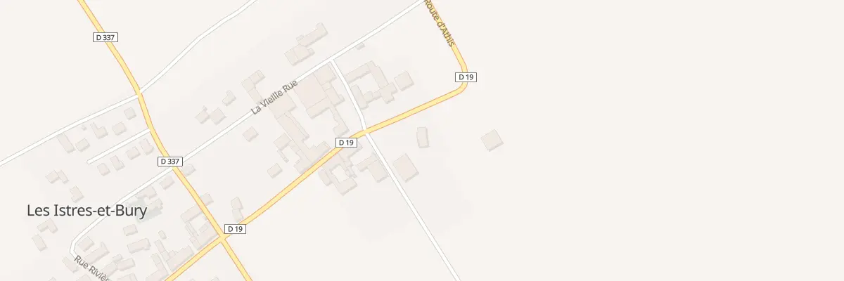Plan du 5001 Rte d’Athis aux Istres-et-Bury