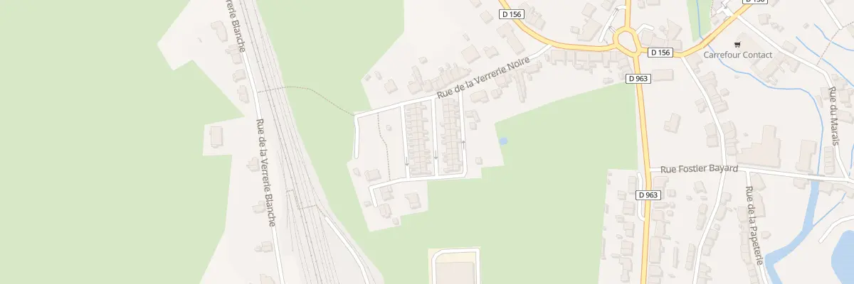 Plan du 31 Qua de la Verrerie Noire à Anor