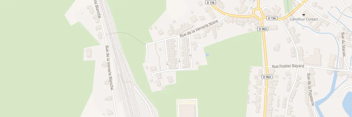 Plan du 32 Qua de la Verrerie Noire à Anor