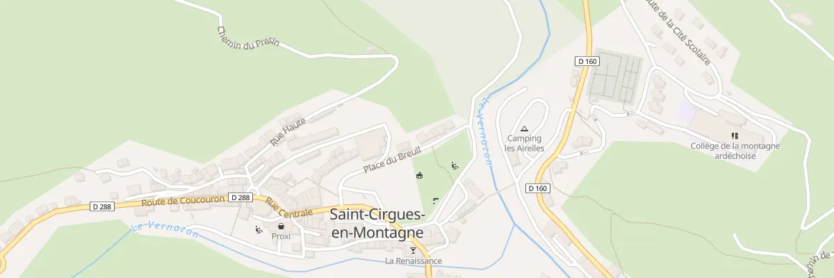 Plan du 5092 Pl du Breuil à Saint-Cirgues-en-Montagne