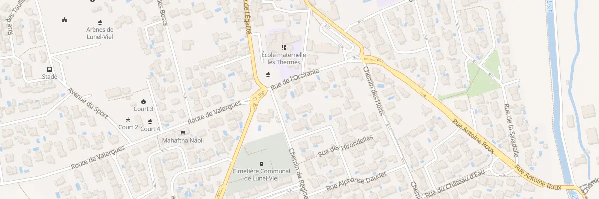 Plan du 59 Rue de l’Occitanie à Lunel-Viel