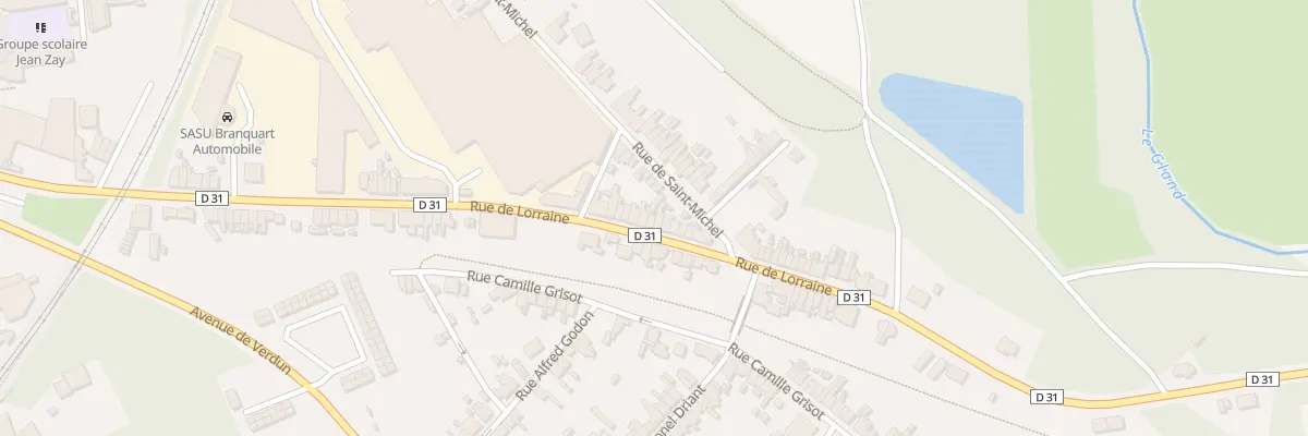 Plan du 71 Rue de Lorraine à Hirson