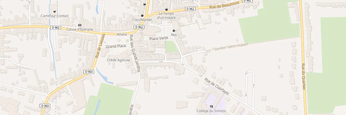 Plan du 24 Rue de Clairfayts à Solre-le-Château