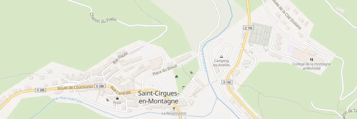 Plan du 5093 Pl du Breuil à Saint-Cirgues-en-Montagne