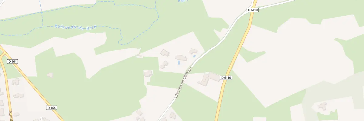 Plan du 5170 Che de Combas à Fontanès