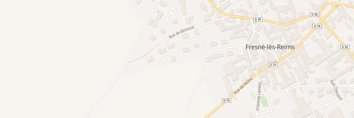 Plan du 6 Che de la Larzillière à Bourgogne-Fresne