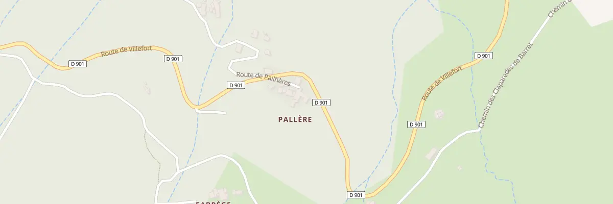 Plan du 66 Rte de Pailhères à Gravières