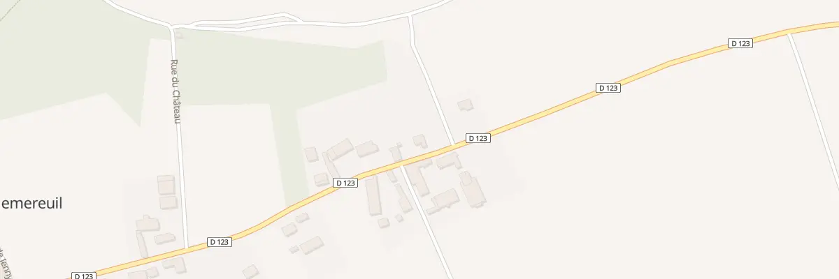 Plan du 29 Rue de la Mairie à Villemereuil