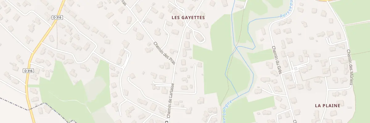 Plan du 5 Che de Lariasse à Saint-Julien-les-Rosiers