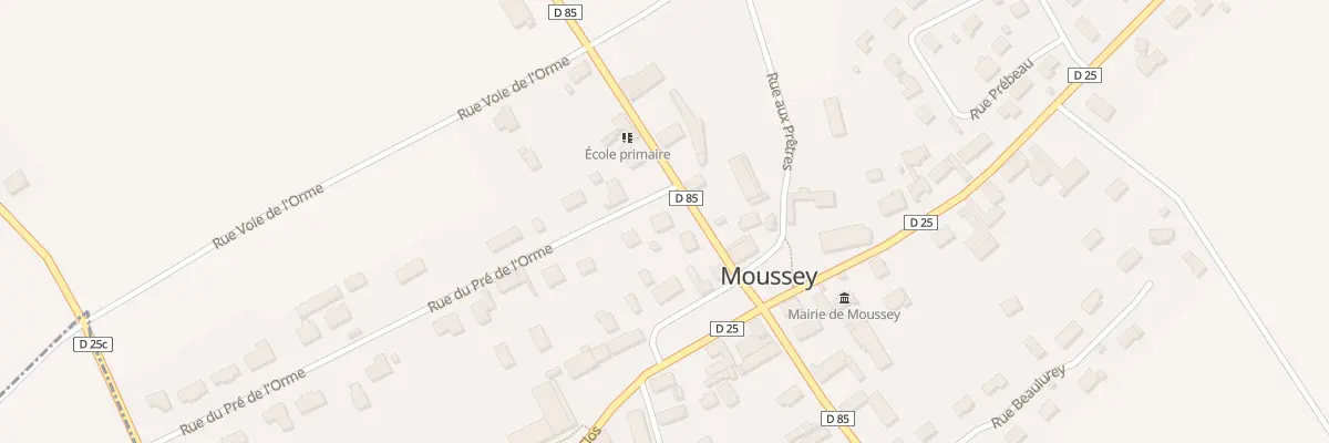Plan du 3 Rue de Pasque Fleuri à Moussey