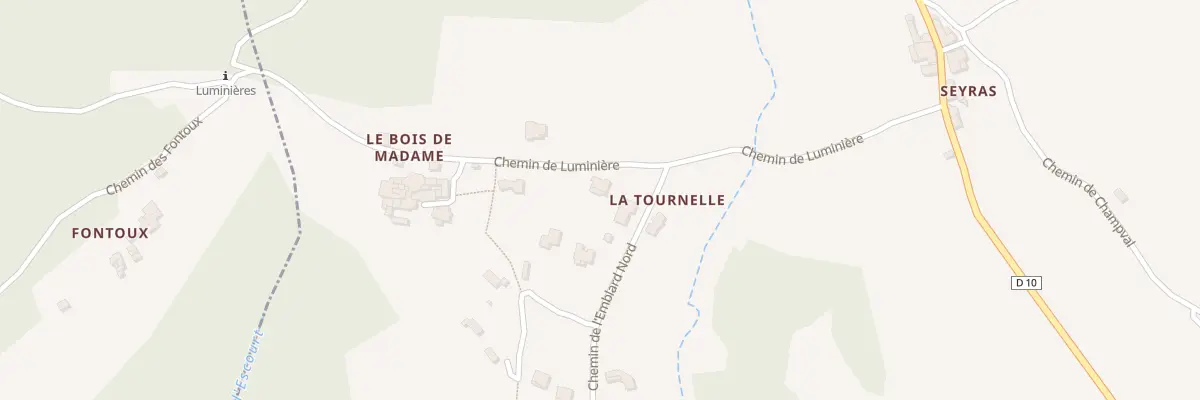 Plan du 6000 Luminiere aux Salelles