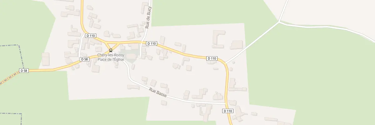 Plan du 9 Rue de Rozoy sur Serre à Chéry-lès-Rozoy