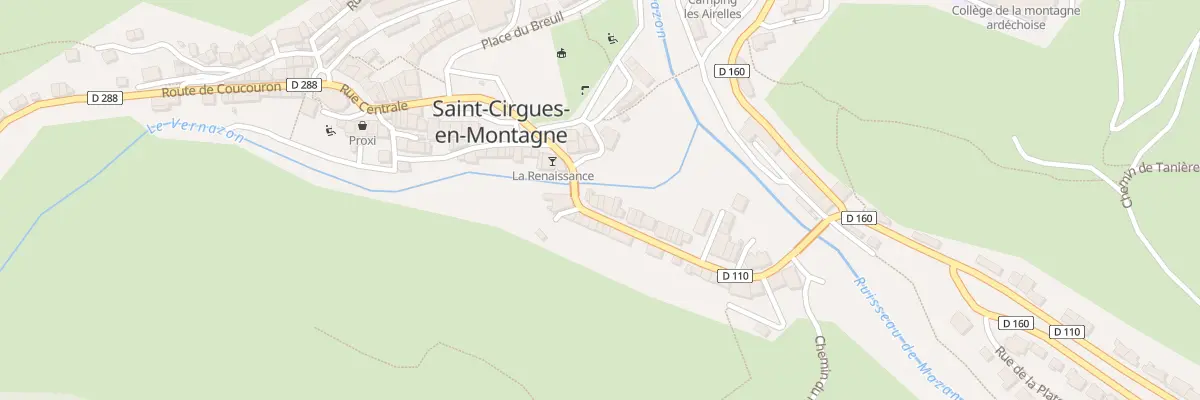 Plan du 5145 Rue des Cousines à Saint-Cirgues-en-Montagne