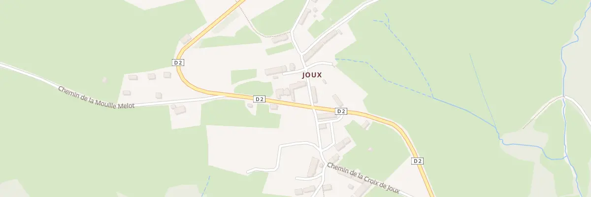 Plan du 14 Rte des Sangliers à Anost