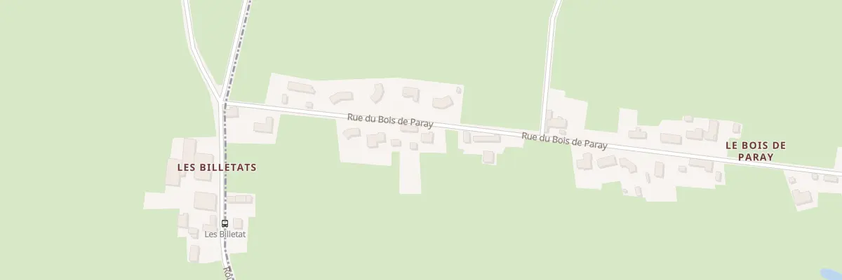 Plan du 5039 Le Bois de Paray à Saint-Léger-lès-Paray