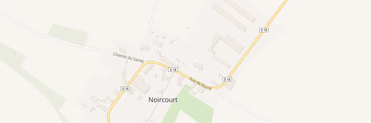Plan du 27 Rue de Rozoy à Noircourt