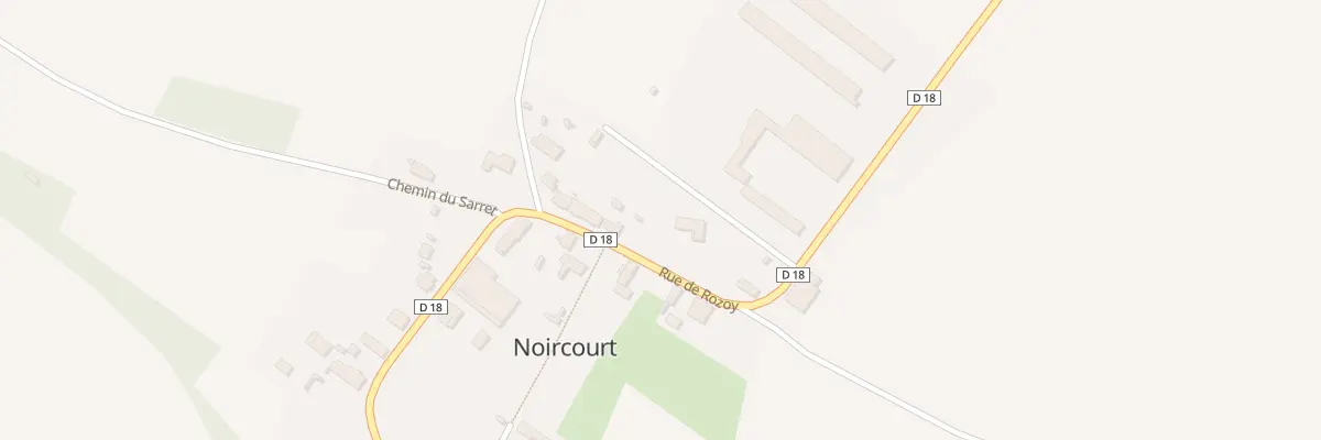 Plan du 29 Rue de Rozoy à Noircourt