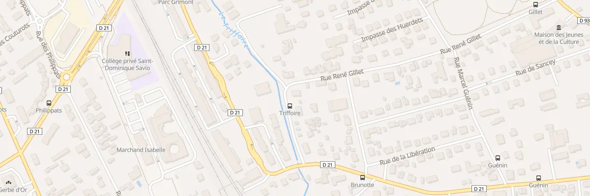 Plan du 45 Rue René Gillet à Saint-Julien-les-Villas