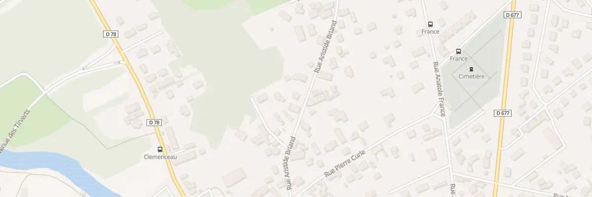 Plan du 11 Rue Aristide Briand à Pont-Sainte-Marie