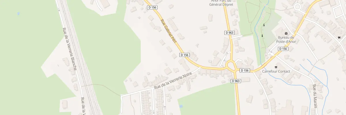 Plan du 15 Rue Gabriel Péri à Anor