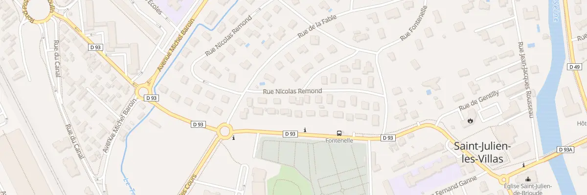 Plan du 15 Rue Nicolas Remond à Saint-Julien-les-Villas