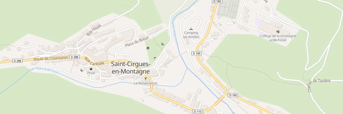 Plan du 5124 Pl du Breuil à Saint-Cirgues-en-Montagne
