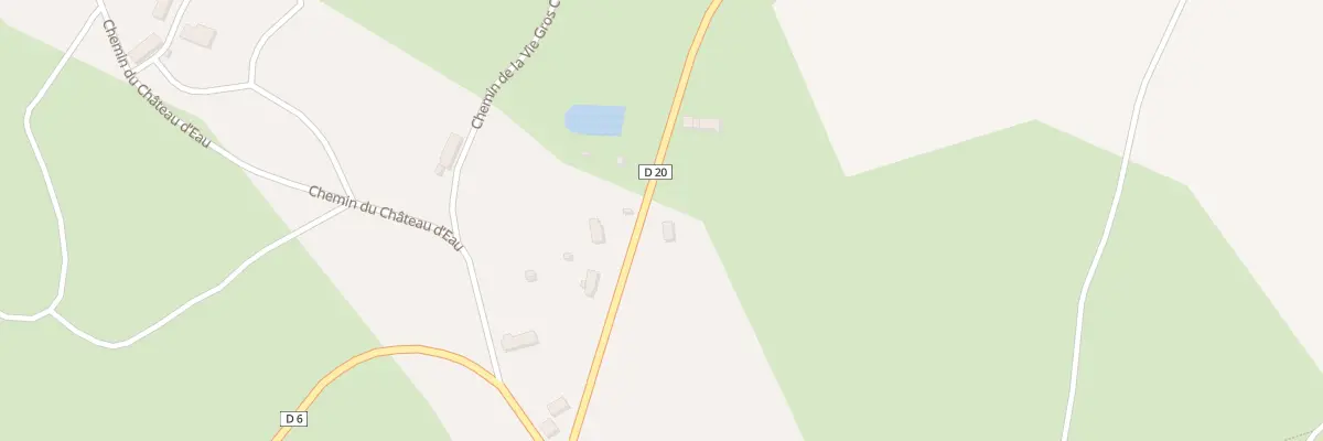 Plan du 200 Rte d’Avallon à Saint-Brisson