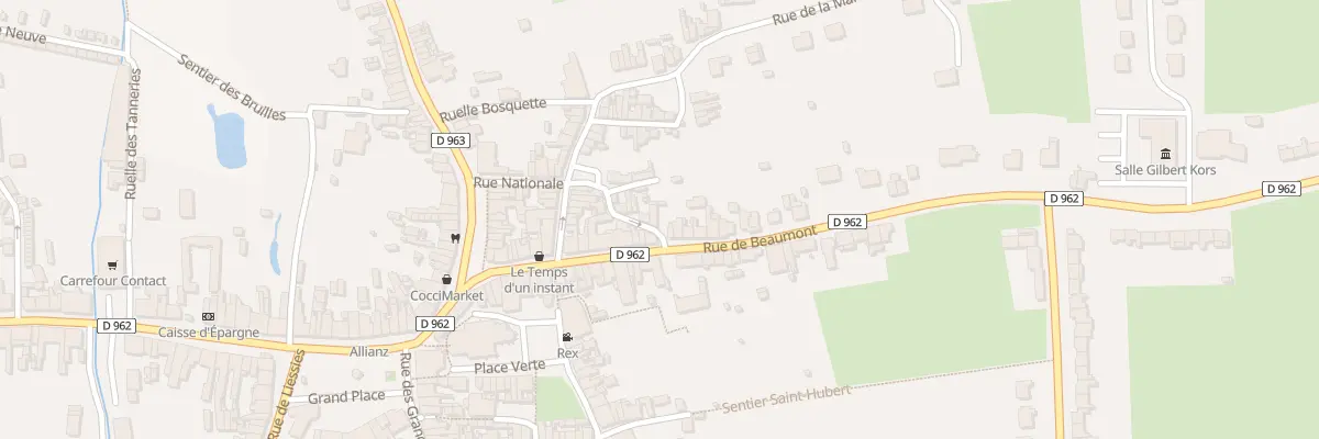 Plan du 16 Rue Margoton à Solre-le-Château