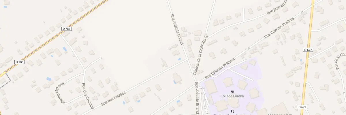 Plan du 39 Rue Aristide Briand à Pont-Sainte-Marie