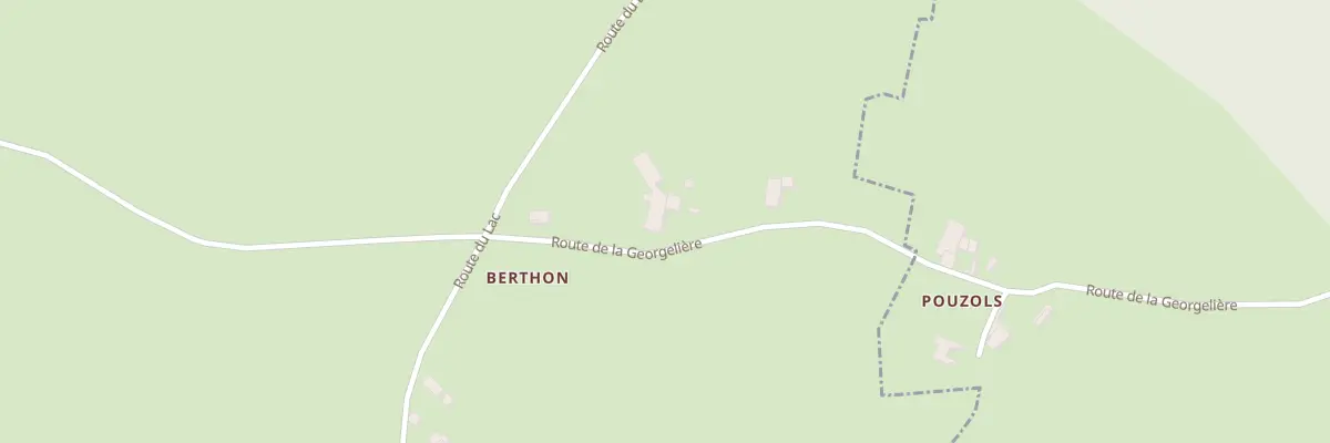 Plan du 120 Rte de la Georgelière à La Tourette