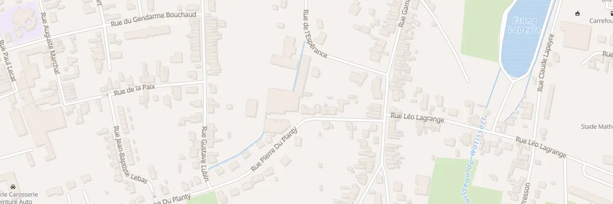 Plan du 113 Rue Pierre Duplanty à Jeumont