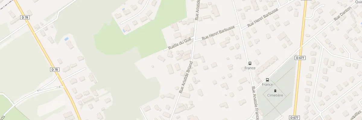 Plan du 19 Rue Aristide Briand à Pont-Sainte-Marie