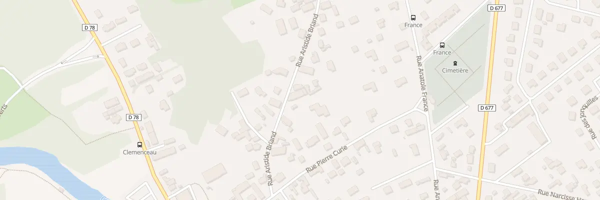 Plan du 10 Rue Aristide Briand à Pont-Sainte-Marie
