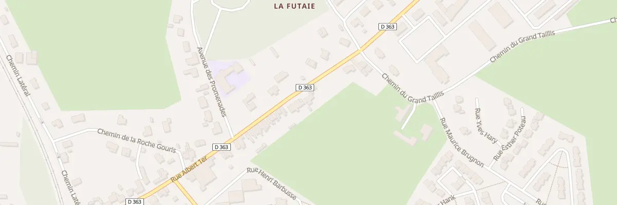 Plan du 106 Rue Albert 1er à Hirson