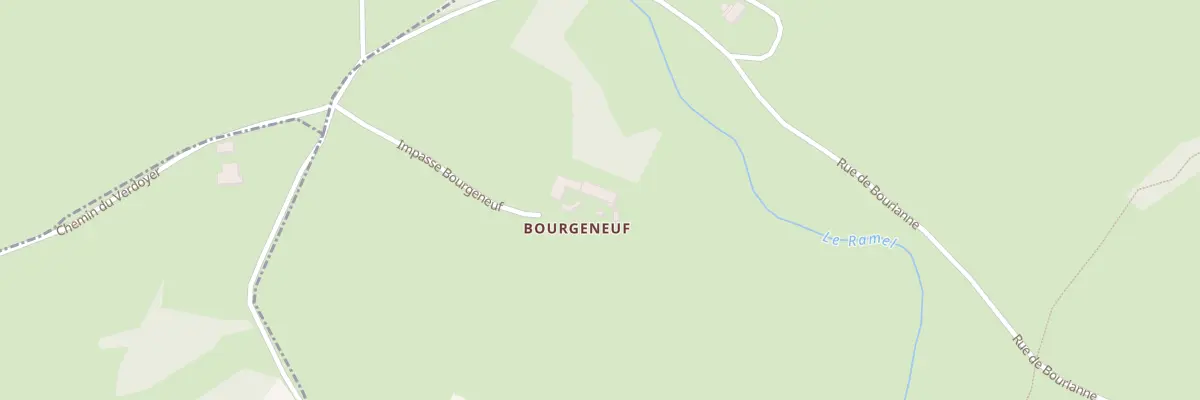 Plan du 210 Imp Bourgeneuf à Yssingeaux