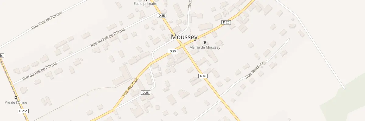 Plan du 4 Rue du Vazon à Moussey