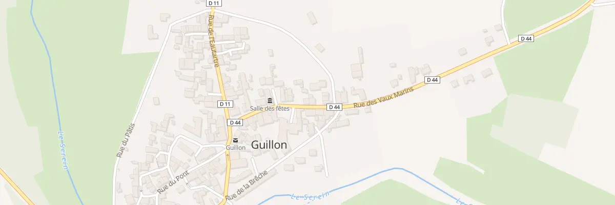 Plan du 21 Rue des Vaux Marins à Guillon-Terre-Plaine