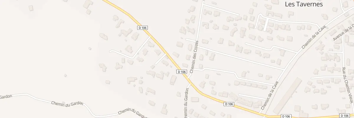 Plan du 1181 Rte des Deux Villages à Ribaute-les-Tavernes