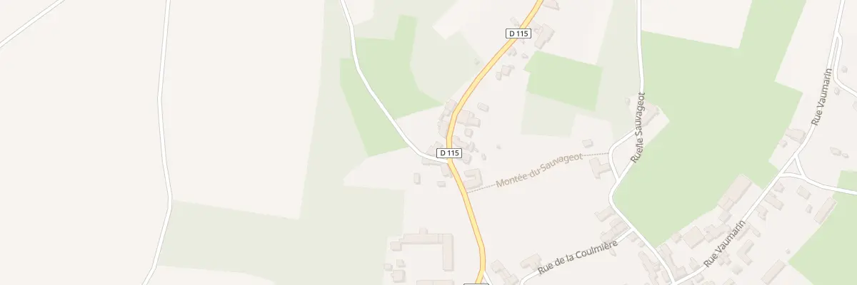 Plan du 7 Rue des Belles Fontaines à Marmeaux