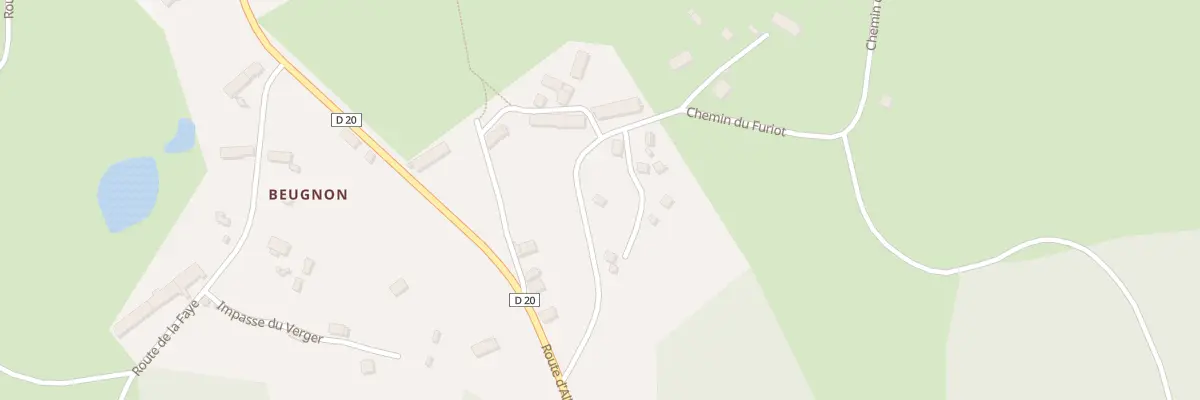 Plan du 150 La Rue Naudin à Saint-Brisson