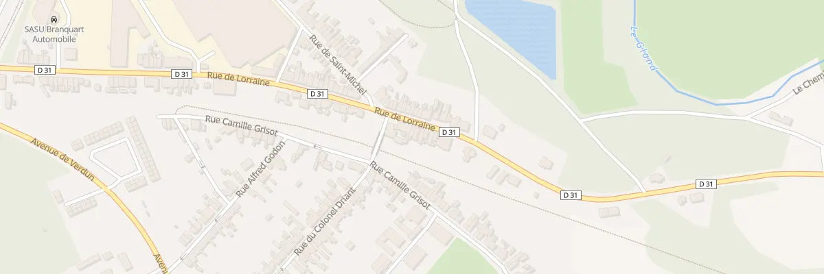 Plan du 76 Rue de Lorraine à Hirson