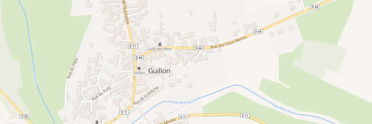 Plan du 21 Rue de la Brêche à Guillon-Terre-Plaine