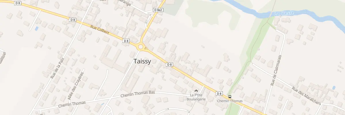 Plan du 15 Rue de Sillery à Taissy
