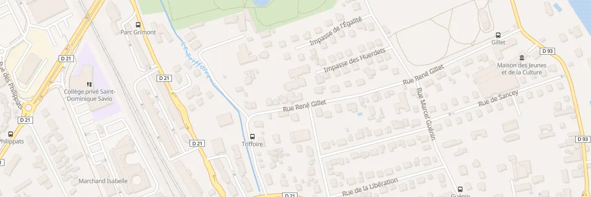Plan du 34 Rue René Gillet à Saint-Julien-les-Villas