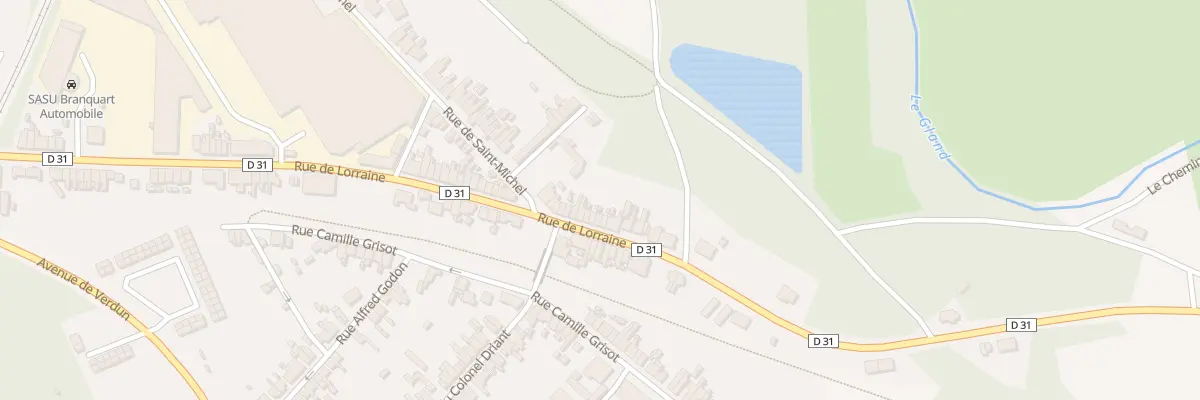 Plan du 97 Rue de Lorraine à Hirson